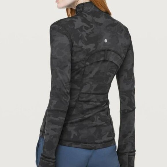 NWT Lululemon Define Jacket Incognito Camo Multi Grey Size- 6 - Picture 2 of 5